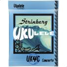 Encordoamento Strinberg Para Ukulele Concerto UK4C 4 Cordas Nylon Profissional