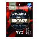 Encordoamento strinberg violao aco ws12 (h-7 / 22) Encordoamento strinberg violao aco ws12 (h-7 / 22)