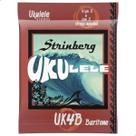 Encordoamento Ukulele Barítono Strinberg UK4B 4 Cordas Nylon Som Nítido