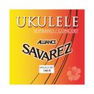 Encordoamento Ukulele Soprano/Concerto Savarez Alliance 140R