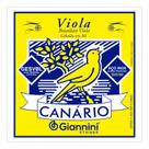 Encordoamento VIOLA CAIPIRA GIANNINI Canario Mi com Bolinha