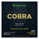 Encordoamento Viola Caipira Giannini Cobra GESVNL Aço Nickel Leve Encordoamento Viola Caipira Giannini Cobra GESVNL Aço Nickel Leve
