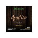 Encordoamento Viola Caipira Leve Cebolão E Giannini Acustico 65/35 Bolinha GESVAL
