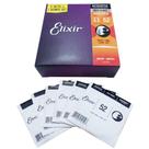 Encordoamento Violão 011 Custom Light 80/20 Pack Leve 3 Pague 2 - Elixir
