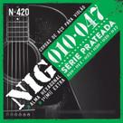 Encordoamento Violão Aço 010/047 Nig N420