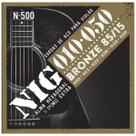 Encordoamento Violão Aço Bronze Nig N-500 .010”