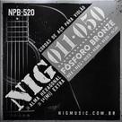 Encordoamento Violão Aço Fósforo Bronze Nig .011 NPB520