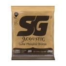 Encordoamento Violão Aço SG 011 Fosforo Bronze