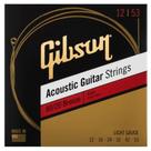 Encordoamento Violão Bronze 80/20 Gibson JG Light 012-053