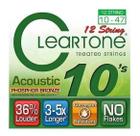 Encordoamento violao cleartone phosbronze 12 cordas 10-47