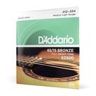 Encordoamento Violão Daddario EZ920 85/15 Medio Light 012 Aço