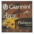 Encordoamento Violino 4/4 Aluminio Aço .009-.036 - Giannini Encordoamento Violino 4/4 Aluminio Aço .009-.036 - Giannini