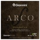 Encordoamento violino giannini arco geavva aluminio - i-5 / 16