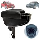 Encosto Descanso De Braço Apoio Gol Voyage Parati G4 G5 G6 G7 2006 Até 2016 Com Porta Copos