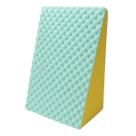 Encosto Triangular Espuma Confort Luck com Capa Luckspuma Cor:Amarelo+AzulTamanho:ÚnicoGênero:Unissex