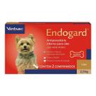 Endogard para Cães até 2,5 Kg Virbac - 2 Comprimidos Endogard para Cães até 2,5 Kg Virbac - 2 Comprimidos