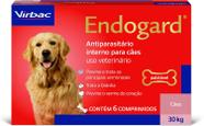Endogard Vermífugo para Cães até 30 kg com 6 Comprimidos Virbac