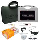 Endophoton Lite 660nm 808nm Laserterapia KLD Cubeta Espátula Maleta Luva M Com Pó