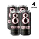 Energético 8 Segundos Tradicional Zero Açucar 4 un de 473 ml