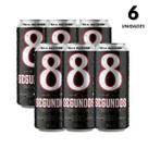 Energético 8 Segundos Tradicional Zero Açucar 6 un de 473 ml