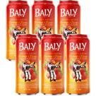 Energetico Baly Morango E Pessego 473ml Pack 6 Unidades