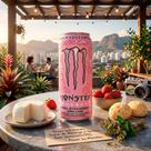 Energetico Monster Energy Ultra Strawberry Dreams Sem Açúcares 473ml