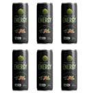 Energético Orgânico Organique Tradicional Lata 269ml Kit 6un