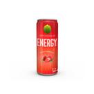 Energético Organique Energy Drink Sabor Frutas Vermelhas 269ml