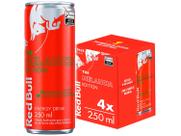 Energético Red Bull Melancia 250ml 4 Unidades