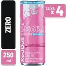 Energético Red Bull Sugar Free Amora Lata 250ml Caixa C 4 Un