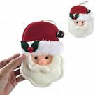 Enfeite Árvore De Natal Papai Noel C/ Guizo Decoração 17cm
