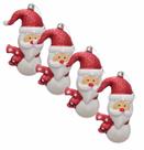 Enfeite arvore de natal papai noel - quarteto Enfeite arvore de natal papai noel - quarteto
