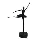Enfeite Bailarina Dançando Ceramica Black Formosa