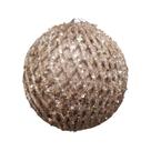Enfeite Bola Losango Ouro com Glitter 15cm - 1 Unidade