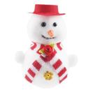 Enfeite Boneco De Neve 9,2cm X 15cm Enfeite Boneco De Neve 9,2cm X 15cm