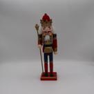 Enfeite Boneco Quebra Nozes Decorativo Para Natal 30 Cm