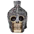 Enfeite Caveira Capacete Romano Espinhos Crânio Resina Enfeite Caveira Capacete Romano Espinhos Crânio Resina