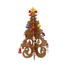 Enfeite Criativo De Árvore De Natal Em Madeira Para Decoração De Mesa Em Casa, Presente De Natal E