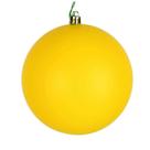 Enfeite de árvore de Natal Vickerman 623985-2.4 Yellow Matte Enfeite de árvore de Natal Vickerman 623985-2.4 Yellow Matte