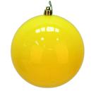 Enfeite de árvore de Natal Vickerman 623992-2.4 Amarelo brilhante