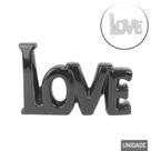 Enfeite de Cerâmica 16cm Love Color Enfeite de Cerâmica 16cm Love Color