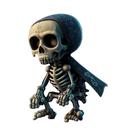 Enfeite De Halloween Para Retrovisor De Carro: Esqueleto Acrílico Assustador Para Decoração Interna