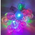 Enfeite De Natal Cordão 20 Leds Bolinhas Cristal - pisca Pisca Enfeite De Natal Cordão 20 Leds Bolinhas Cristal - pisca Pisca