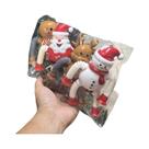 Enfeite De Natal Extensível Papai Noel E Boneco De Neve Para Árvore De Natal - 1 Peça - Presente De