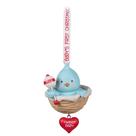 Enfeite de Natal Hallmark Keepsake 2022 Baby Boy Blue Bird Enfeite de Natal Hallmark Keepsake 2022 Baby Boy Blue Bird