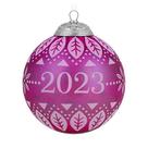 Enfeite de Natal Hallmark Keepsake 2023 Glass Ball