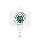 Enfeite de Natal Hallmark Keepsake Snowflake 2025 Porcelain