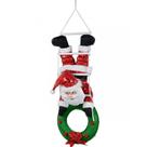 Enfeite De Natal Noel Inflável Escada Guirlanda 60Cm