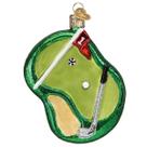 Enfeite de Natal Old World Putting Green Glass 44156 Enfeite de Natal Old World Putting Green Glass 44156