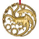 Enfeite de Natal Papyrus Game of Thrones Targaryen Sigil